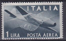 Timbre Poste Aérienne ITALIE - 1945 Avion Vintage neuf