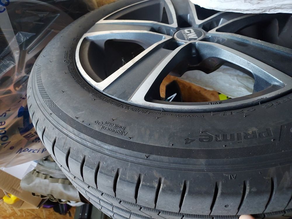 Pneus & Kompletträder: 4 Pneus d'été Hankook – Gebraucht aus Marsens von max_p29w