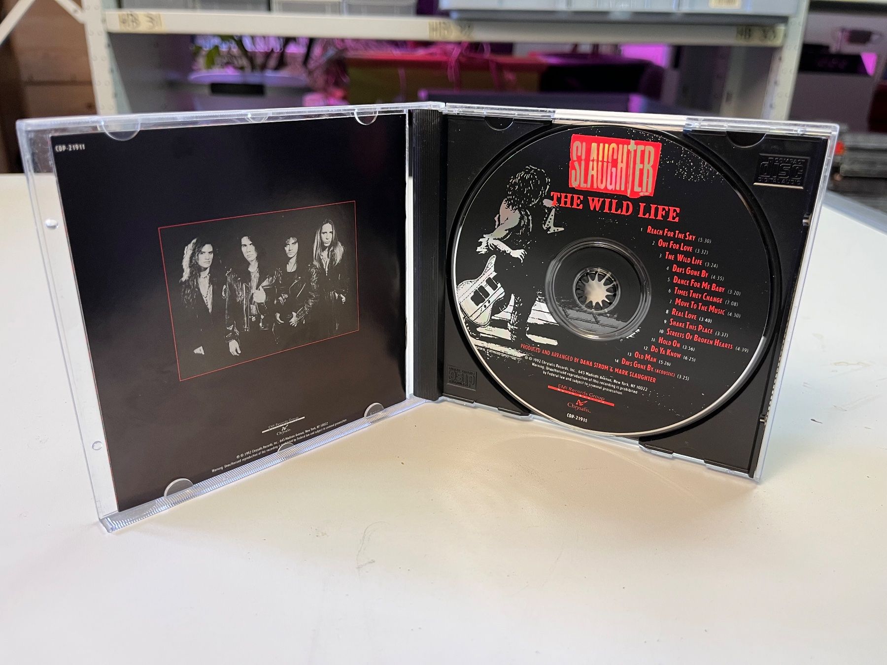 CD: Slaughter - The Wild Life - HJ31A – Usato da Küsnacht ZH venduto da hardrock.earth 2