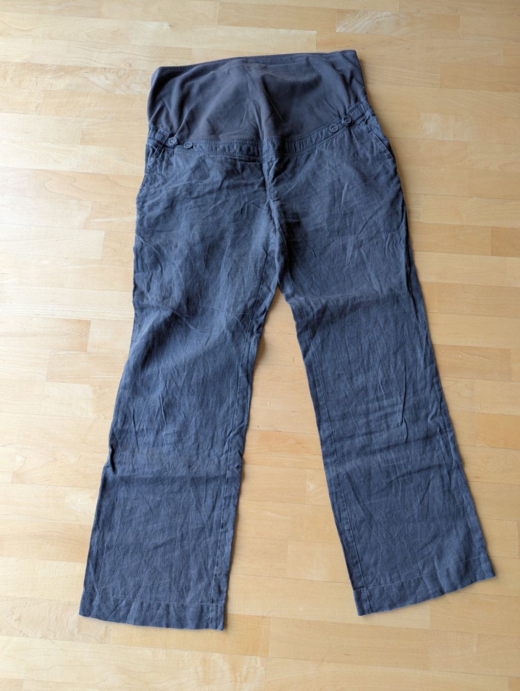 Vertbaudet Pantaloni: leichte Leinen-Umstandshose – Usato da Ostermundigen venduto da abracadabra16 1