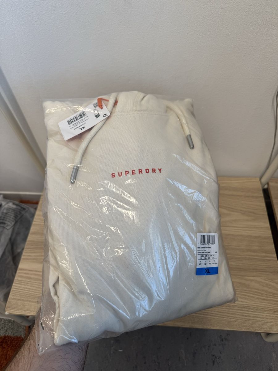 Superdry Maglioni & Felpe: Superdry Code Surplus Logo Hoodie Beige XL Neu – Nuovo e nell'imballaggio originale da Effretikon venduto da rus_2l2p 2
