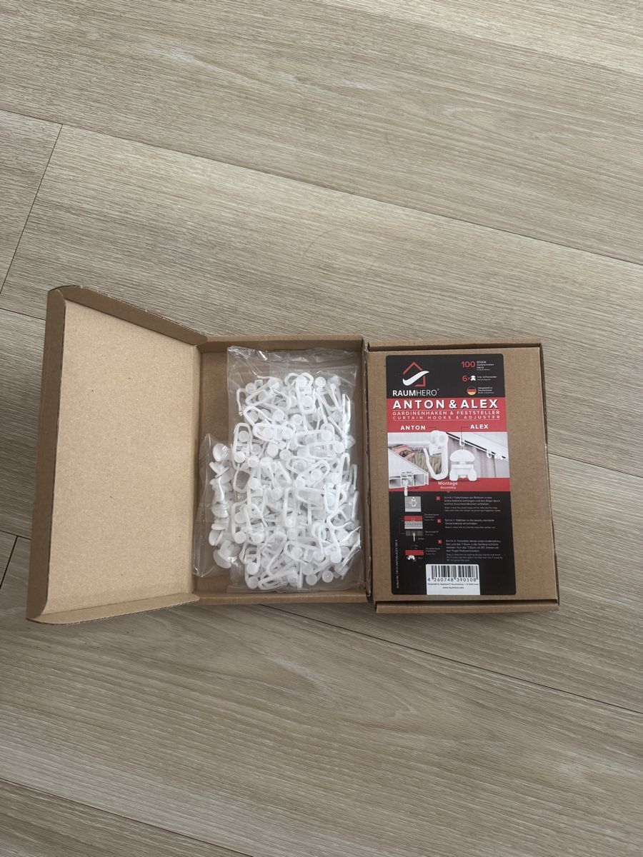 Vorhänge: Gardinenroller 200 Stk 8mm – Neu und originalverpackt aus St. Gallen von fre_mm9x 3
