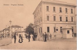 AK - Chiasso Dogana Italiana - 1912 , rara.