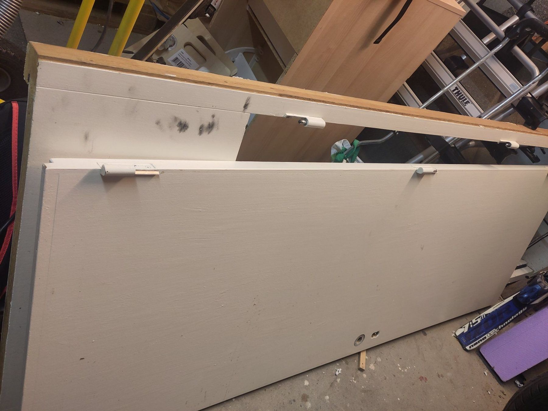 Portes: Zimmertür mit Rahmen, beige – D'occasion à Wetzikon ZH par Amor6