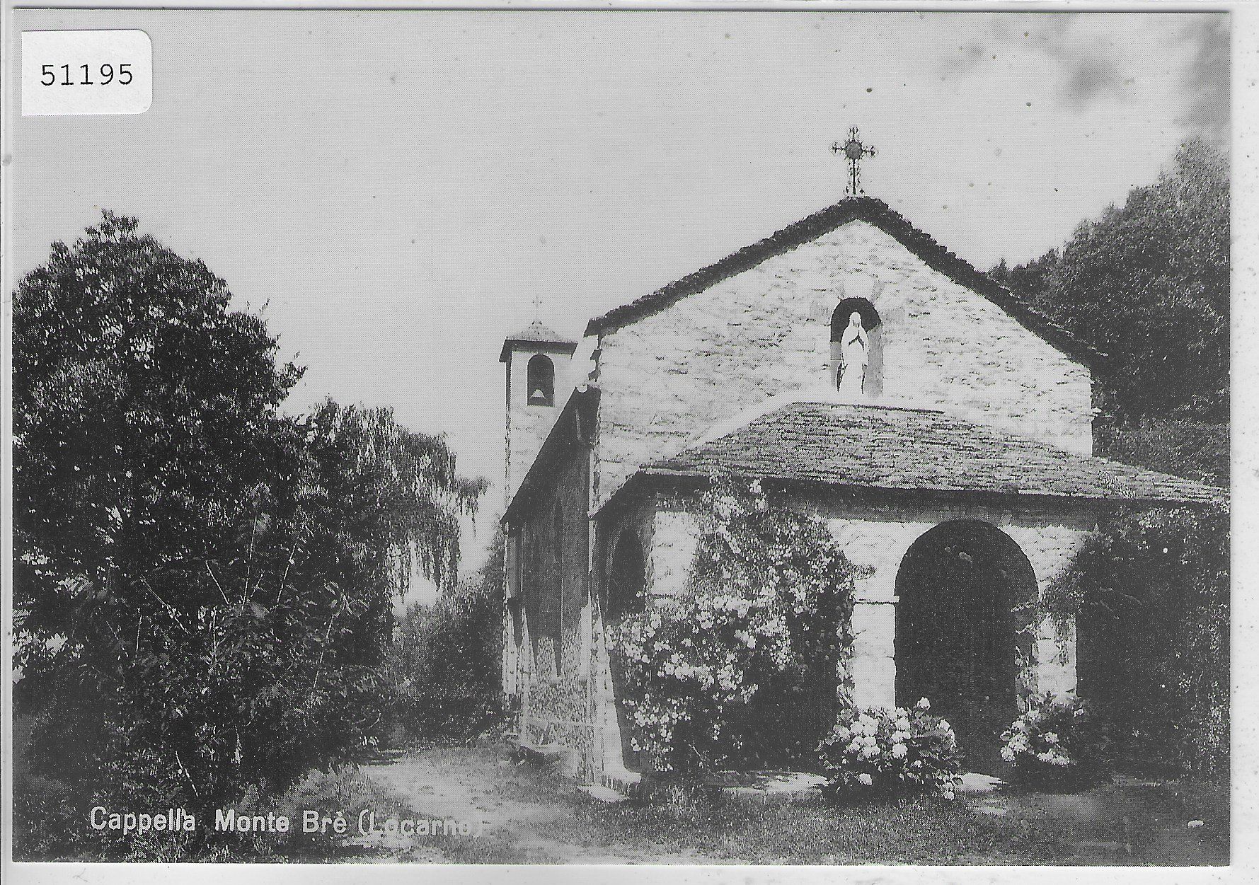 Cartoline postali: Capella - Locarno-Monte Bre' – Usato da Ettingen venduto da Kartenplanet