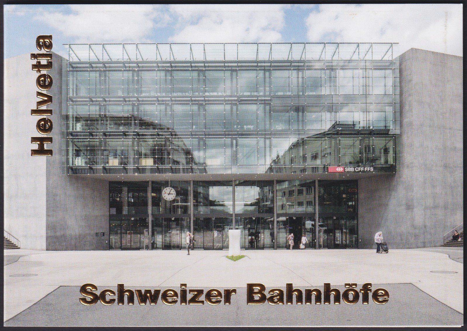 Tutti i francobolli: 2017, Nr.1643 in Markenheft "BAHNHOF" ungestempelt. – Usato da Sursee venduto da Luzernerraute
