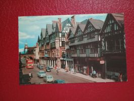AK England Chester Autobus alte Autos
