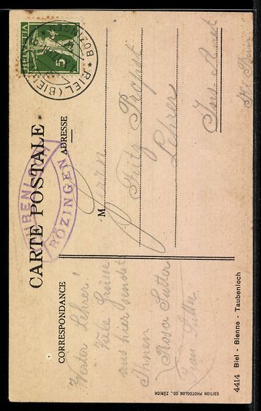 Cartes postales: AK Biel, Taubenloch – D'occasion à Berlin par bartko-reher 1