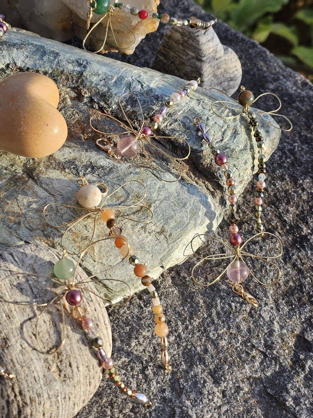 Pendentifs: Handgemachte Libellen, Mutmacher – Neuf avec emballage d'origine à Niederrohrdorf par DieBuechersammlerin 4