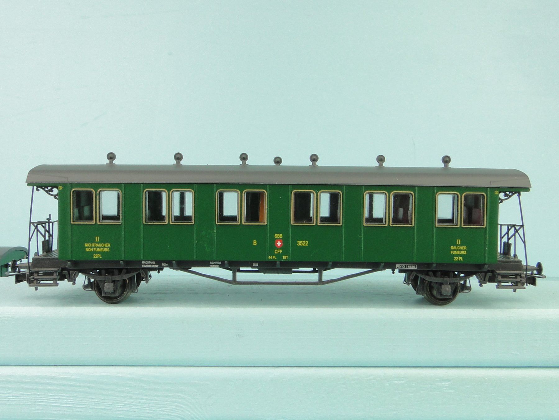Liliput Modellini di ferrovie: Liliput 3x Plattformwagen der SBB, H0 – Usato da Bülach venduto da cann11 4