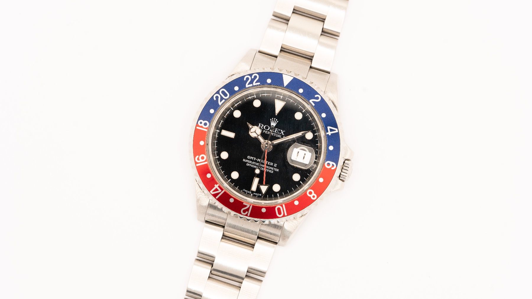 Rolex Orologi: Rolex GMT Master II - Ref. 16710 Pepsi - Top Condition ! – Usato da Genève venduto da LionKing- 1