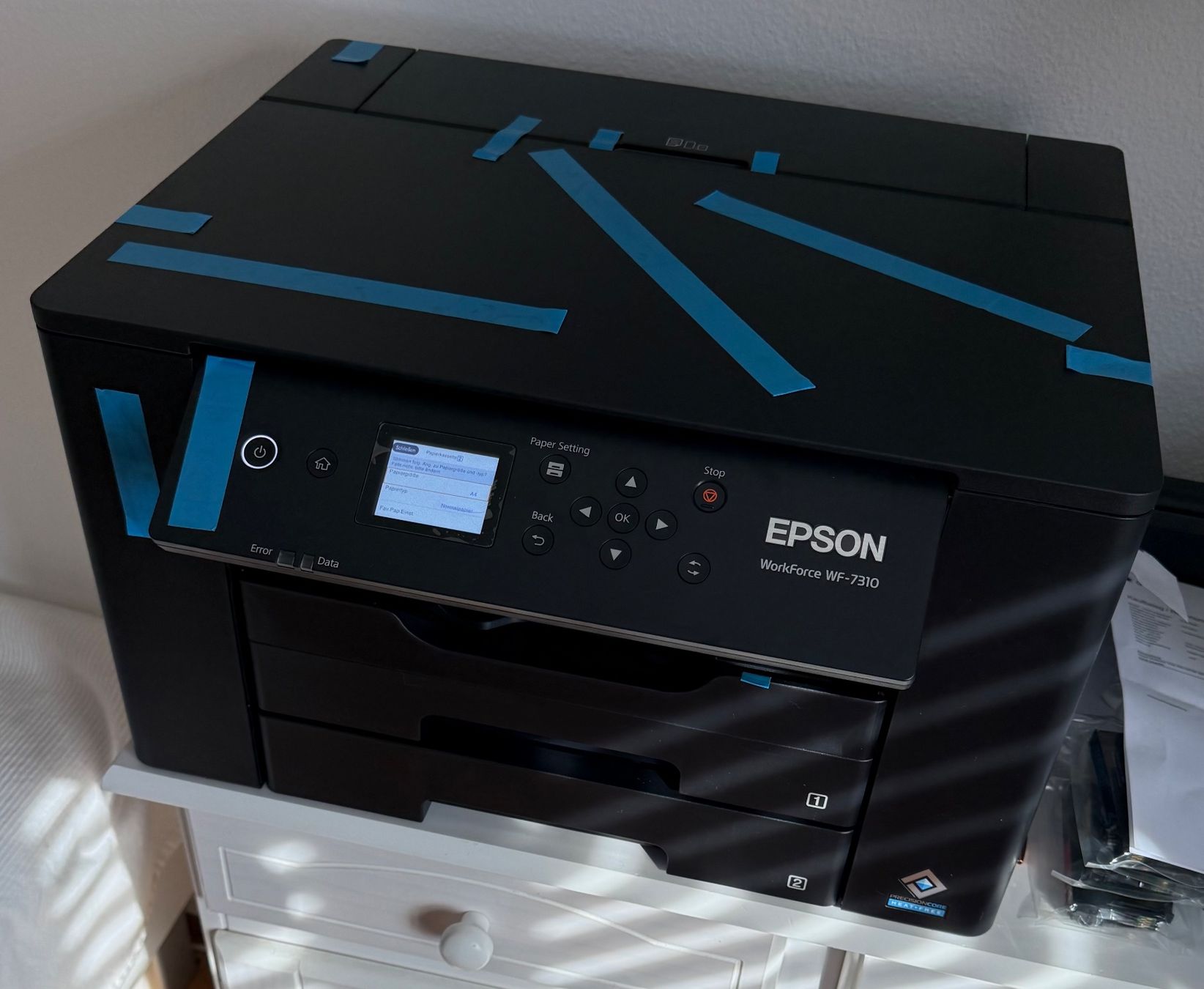 Epson Drucker: Epson WorkForce WF-7310 DTW – Neu (gemäss Beschreibung) aus Schliern b Köniz von rol_whg6 2