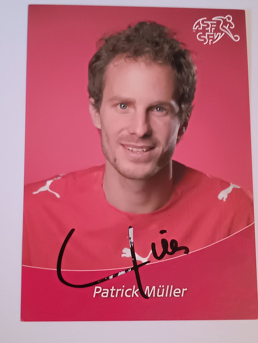 Autogramme: Patrick Müller - original Autogramm – Gebraucht aus Menziken von Artographs