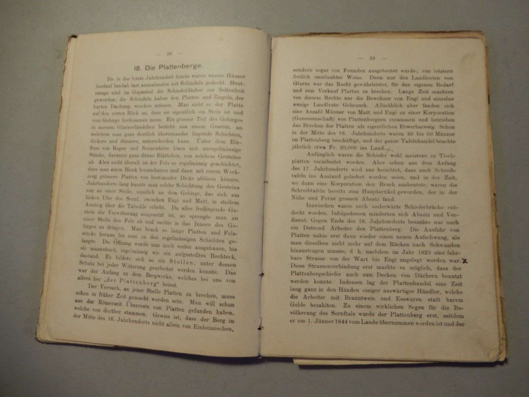 Libri: Glarus - Bilder Geographie Geschichte, 1906 – Usato da Erstfeld venduto da Mario_boe0 6