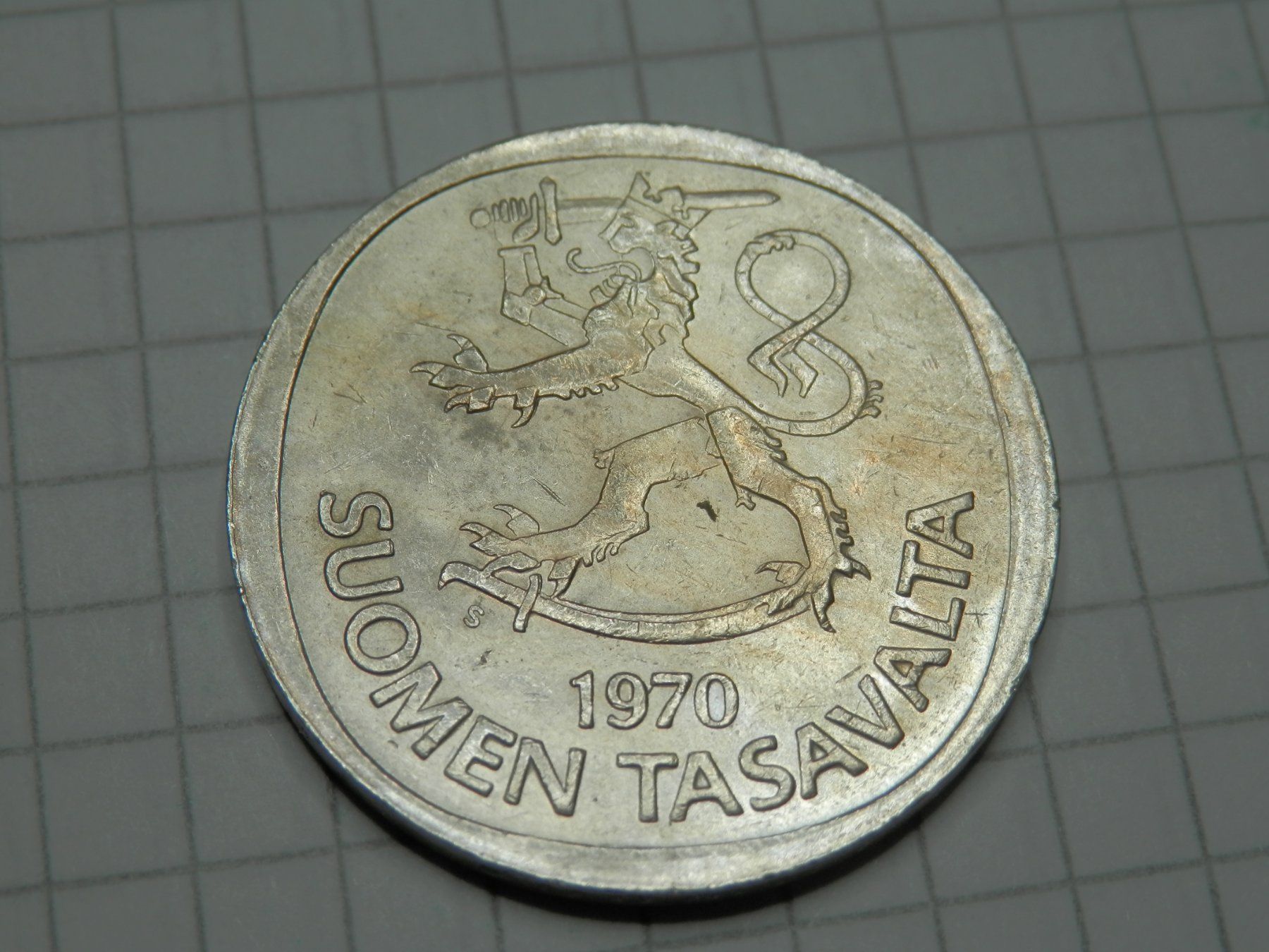 Tutti le monete: Finnland 1 Mark, 1970 – Usato da Weiach venduto da weiach81