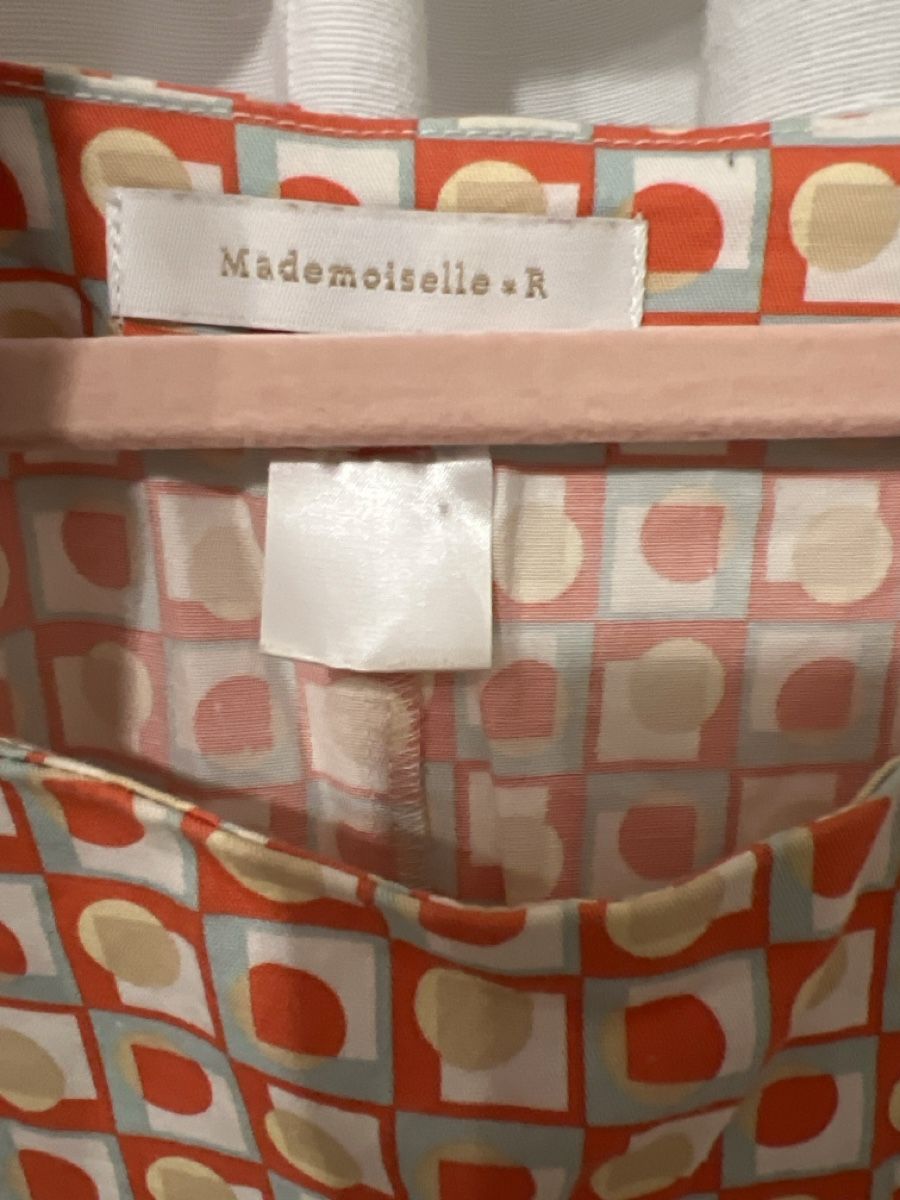 Kleider: Sommerkleid Grösse S Orange gemustert luftig – Gebraucht aus Luterbach von vatab 1