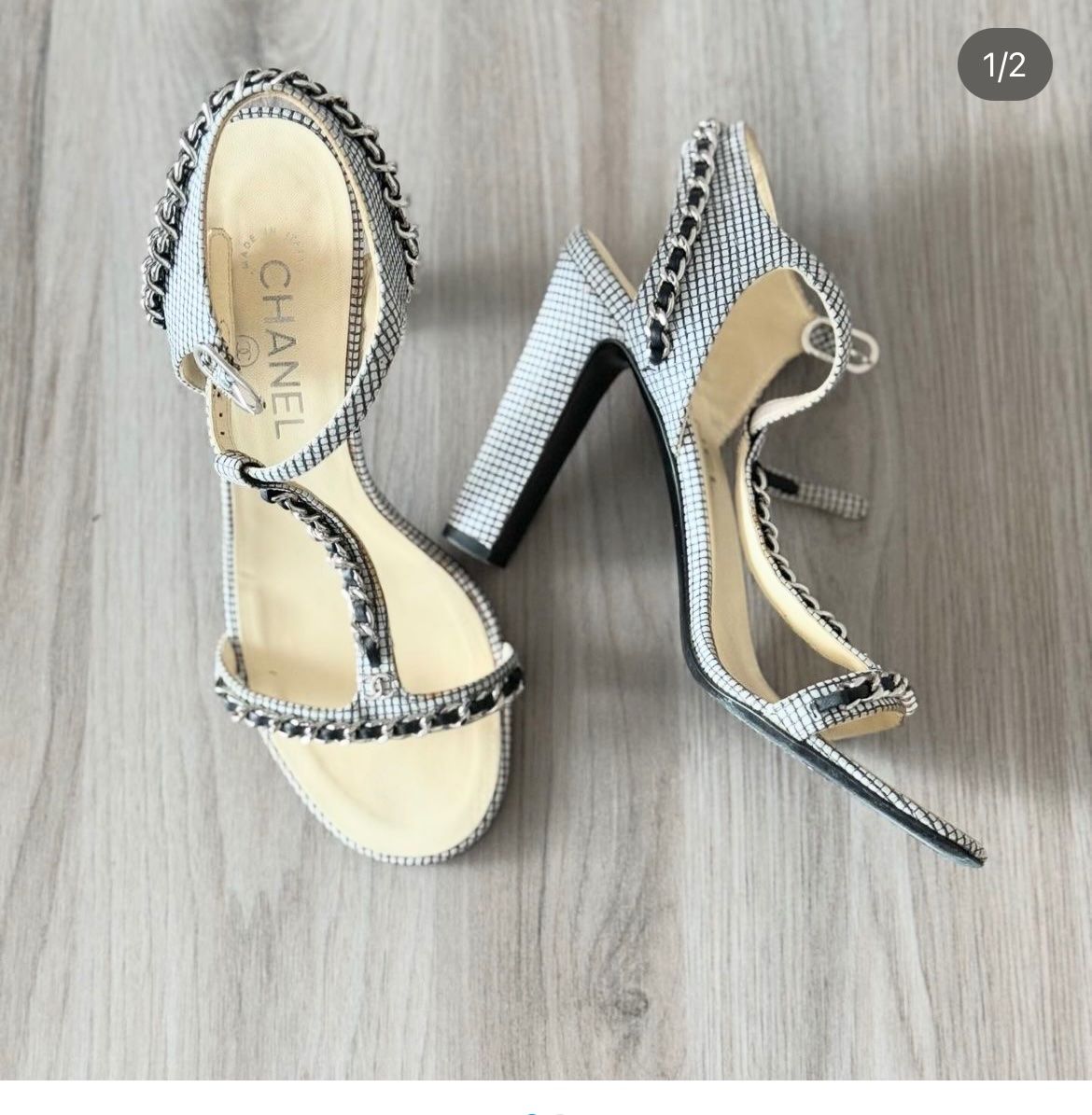 Damenschuhe: Sandales Chanel taille 38 – Gebraucht aus Lutry von roxypoxy