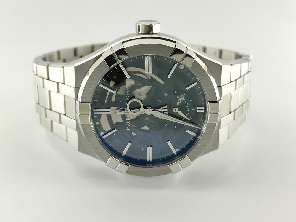 Maurice Lacroix Orologi: Maurice Lacroix Aikon Mercury Automatik Skeleton – Usato da Zürich venduto da Stargold-Uhren 4