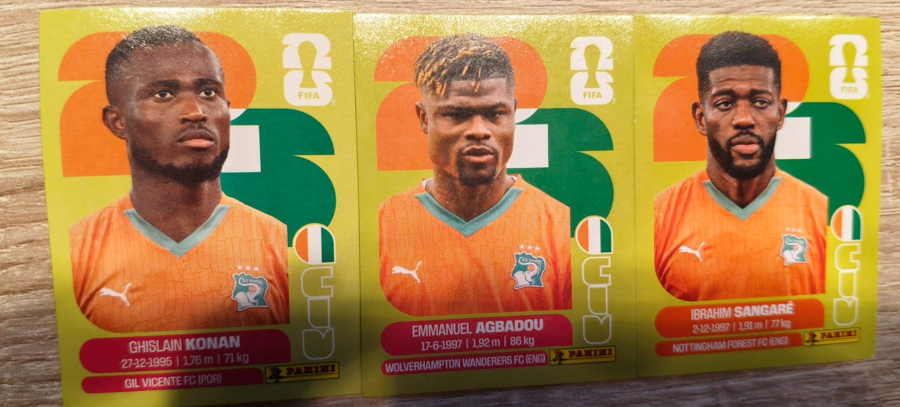 Panini Carte collezionabili: FIFA World Cup 2026 / CIV 3, 8 et 12 – Nuovo (secondo la descrizione) da Plan-les-Ouates venduto da col_vq9g