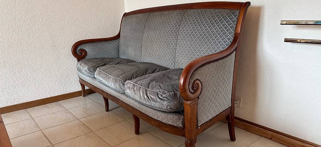 Sofas: Vieux canapé 3 places  – Gebraucht aus Courroux von SYSTEMED1977 1