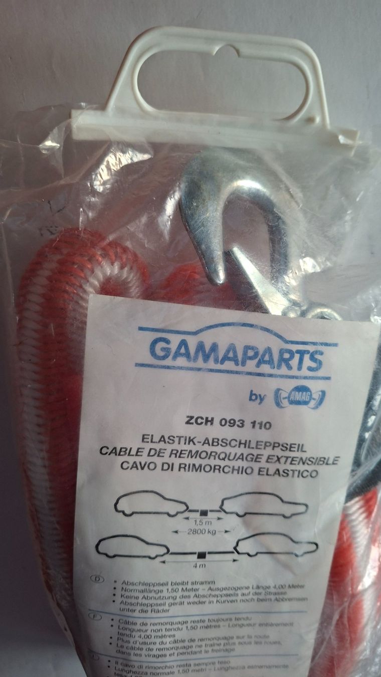 Corde di traino: Elastisches Abschleppseil von Gamaparts, 1.5 -4 m! – Usato da Opfikon venduto da Diversamente 1