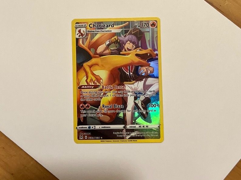 Pokemon Charizard - lost origin - trainer gallery - TG03/30 | Kaufen ...