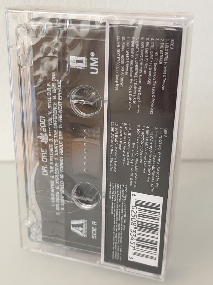 Musicassette: Dr. Dre 2001 / Sealed / Tape – Nuovo e nell'imballaggio originale da Wittenbach venduto da therealmoonstone 1