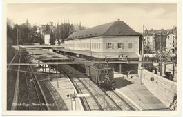 ZÜRICH-ENGE Neuer Bahnhof, Bahn