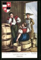 Sennergruppe Fribourg, Wappen, Schweizer
