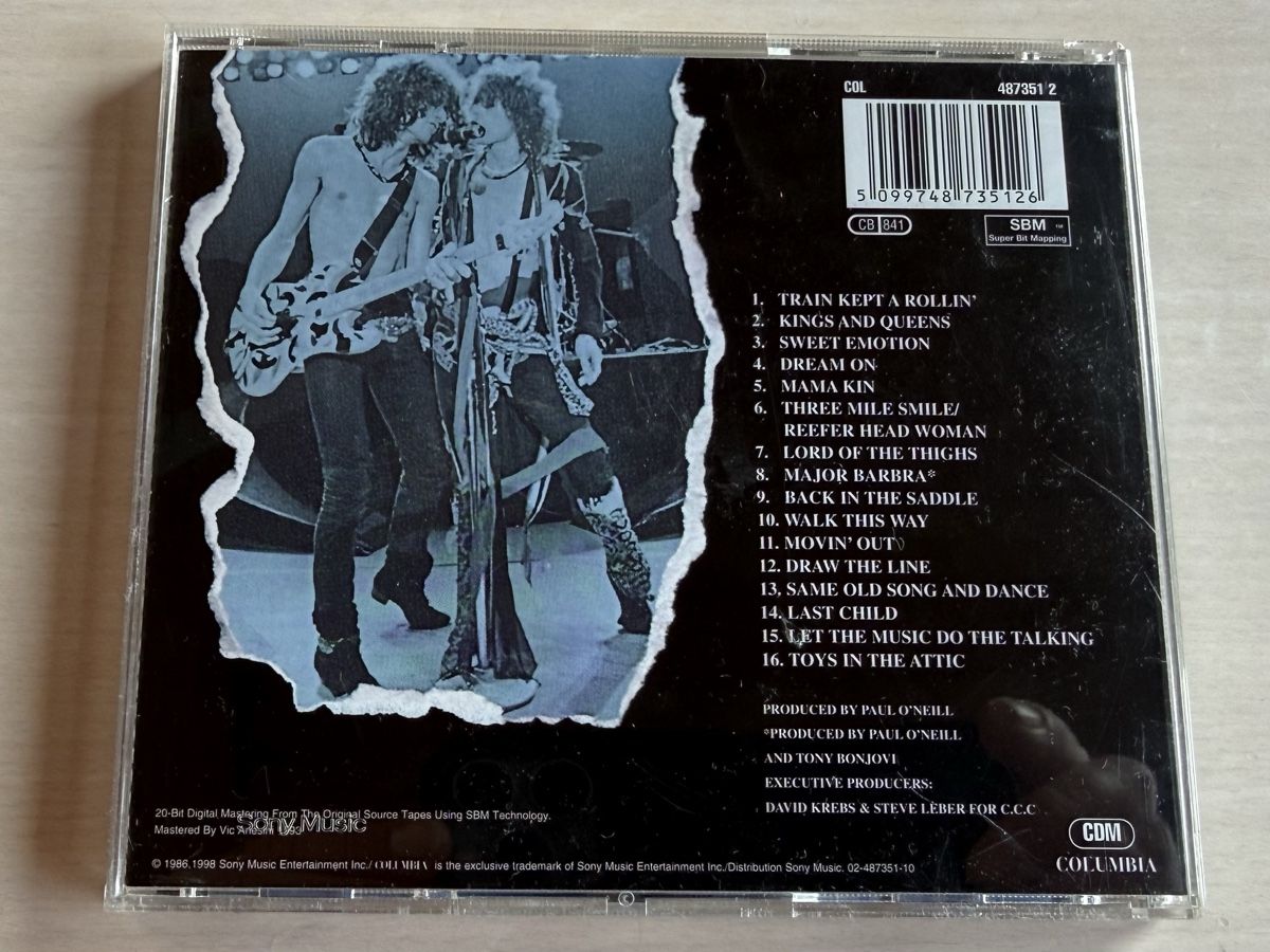 CD: Aerosmith - Classics Live! Complete – Usato da Oberried Brienz venduto da Chyara 1