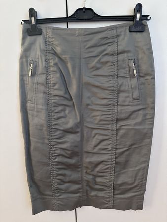 ruched pencil skirt by Purificacion Garcia