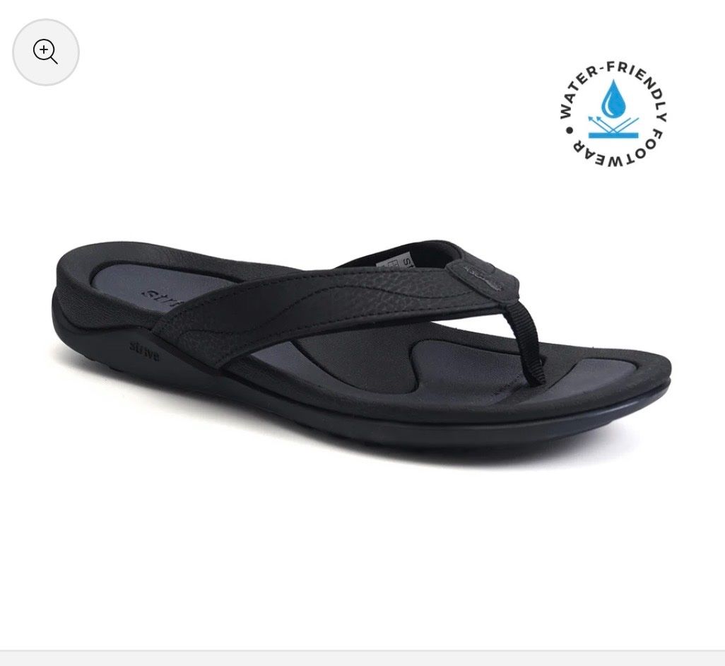 Scarpe da donna: Strive Flip-Flops, Schwarz, Neu, Gr. 36 – Nuovo e nell'imballaggio originale da Unterseen venduto da mel_ztp6