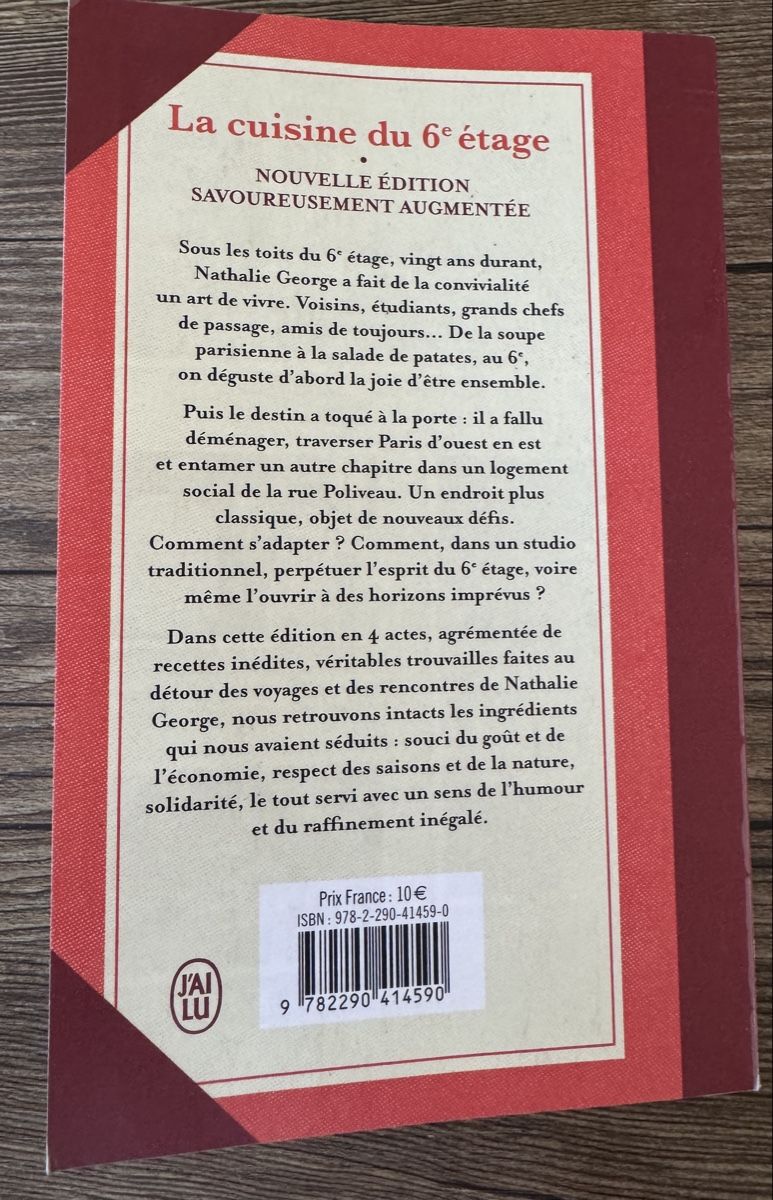 Libri: La cuisine du 6e étage  – Nuovo (secondo la descrizione) da Riddes venduto da pullrose 1