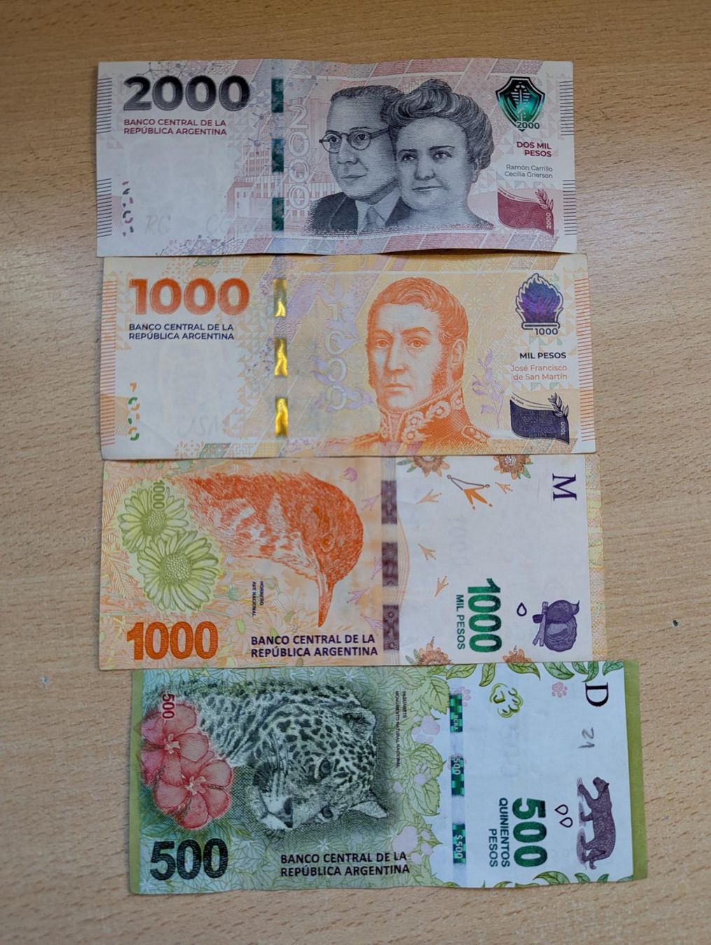 Billets de banque: Argentina banknotes,delivery mi September – D'occasion à Porrentruy par jmbechir