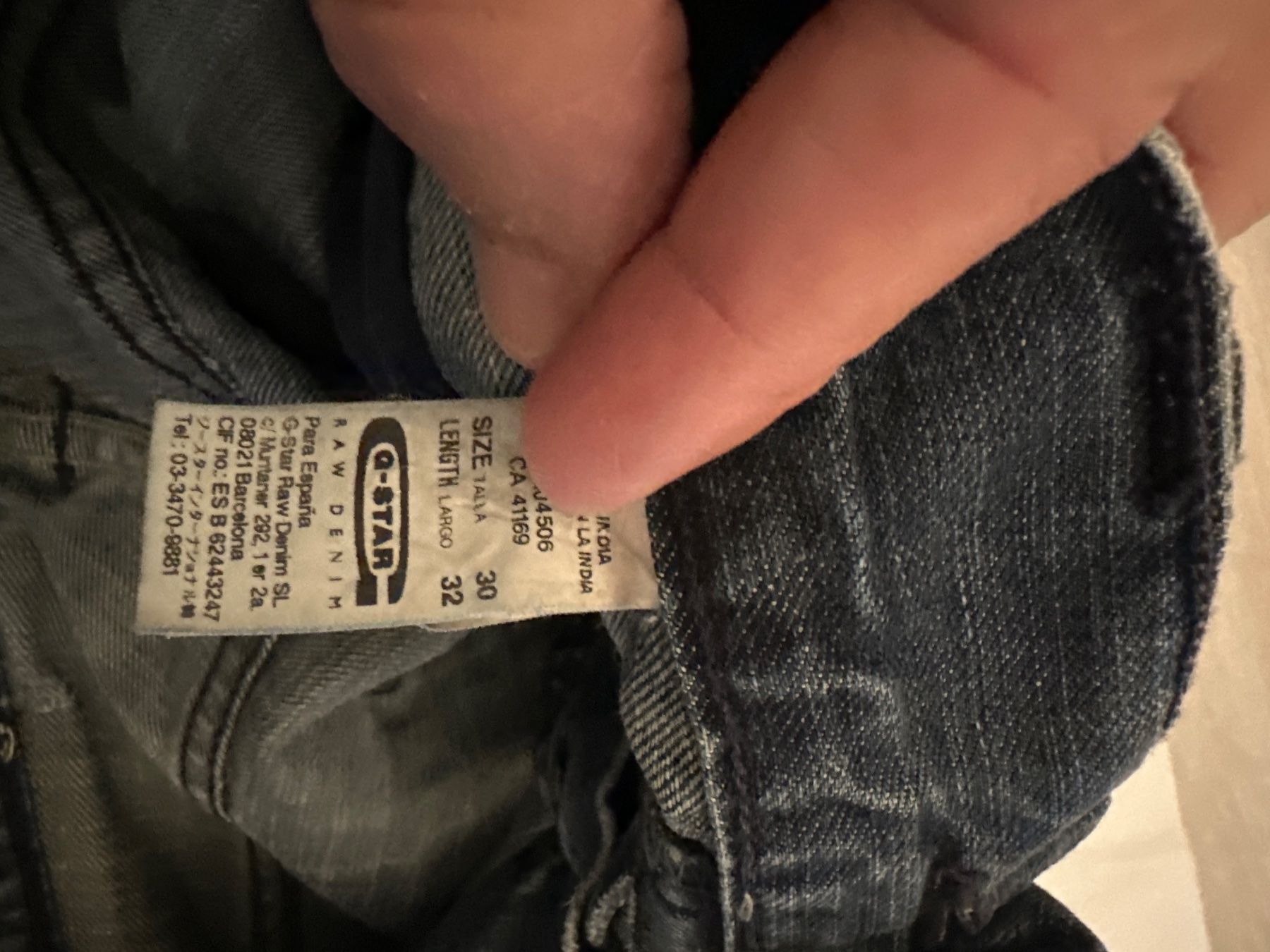 G-Star Jeans: G-Star Raw Herren-Jeans, Grösse 30/32 – Usato da Steinhausen venduto da Murano8 3