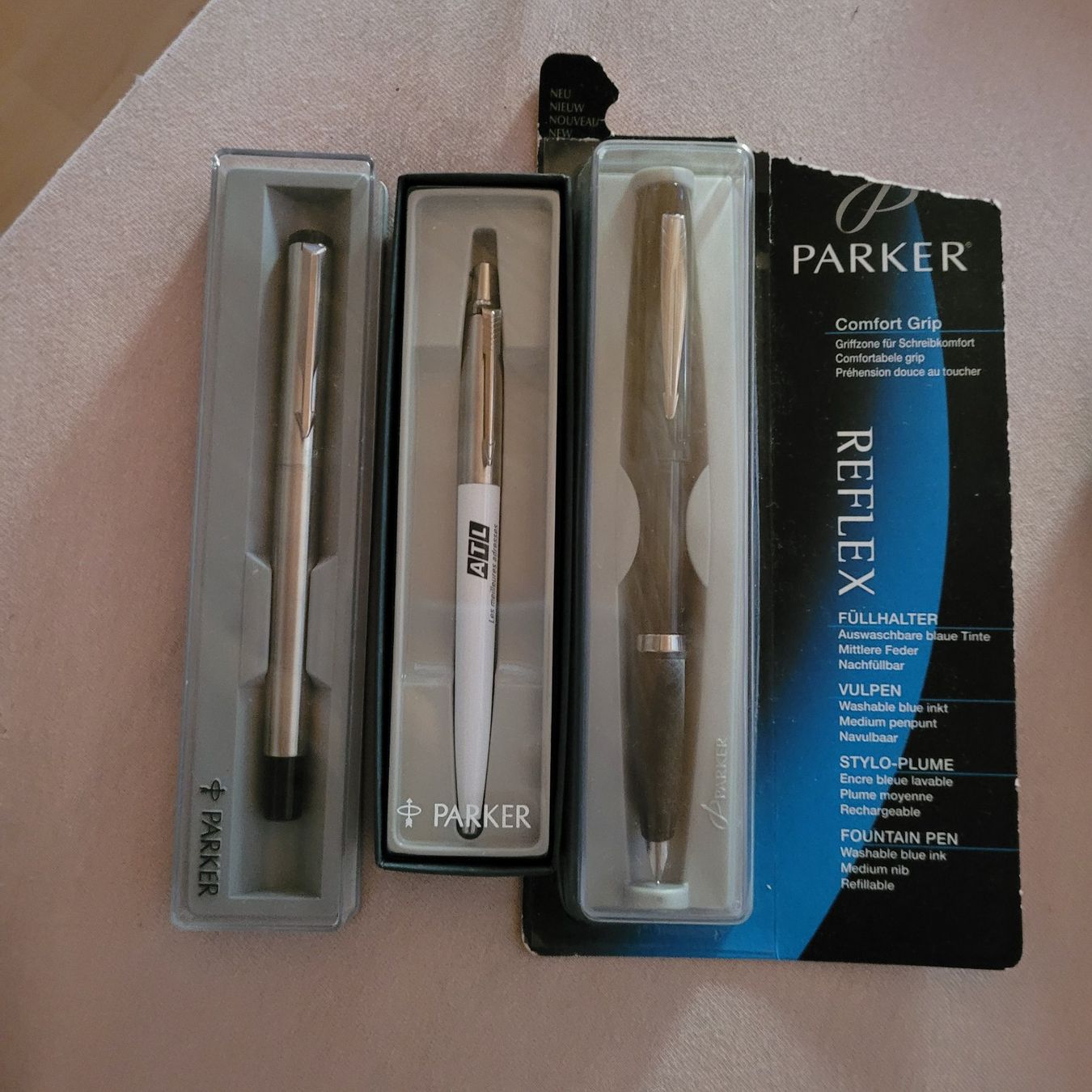 Parker Penna & Evidenziatori: Parker Füllhalter Set 3 Stk. – Nuovo (secondo la descrizione) da Grône venduto da Gronibar