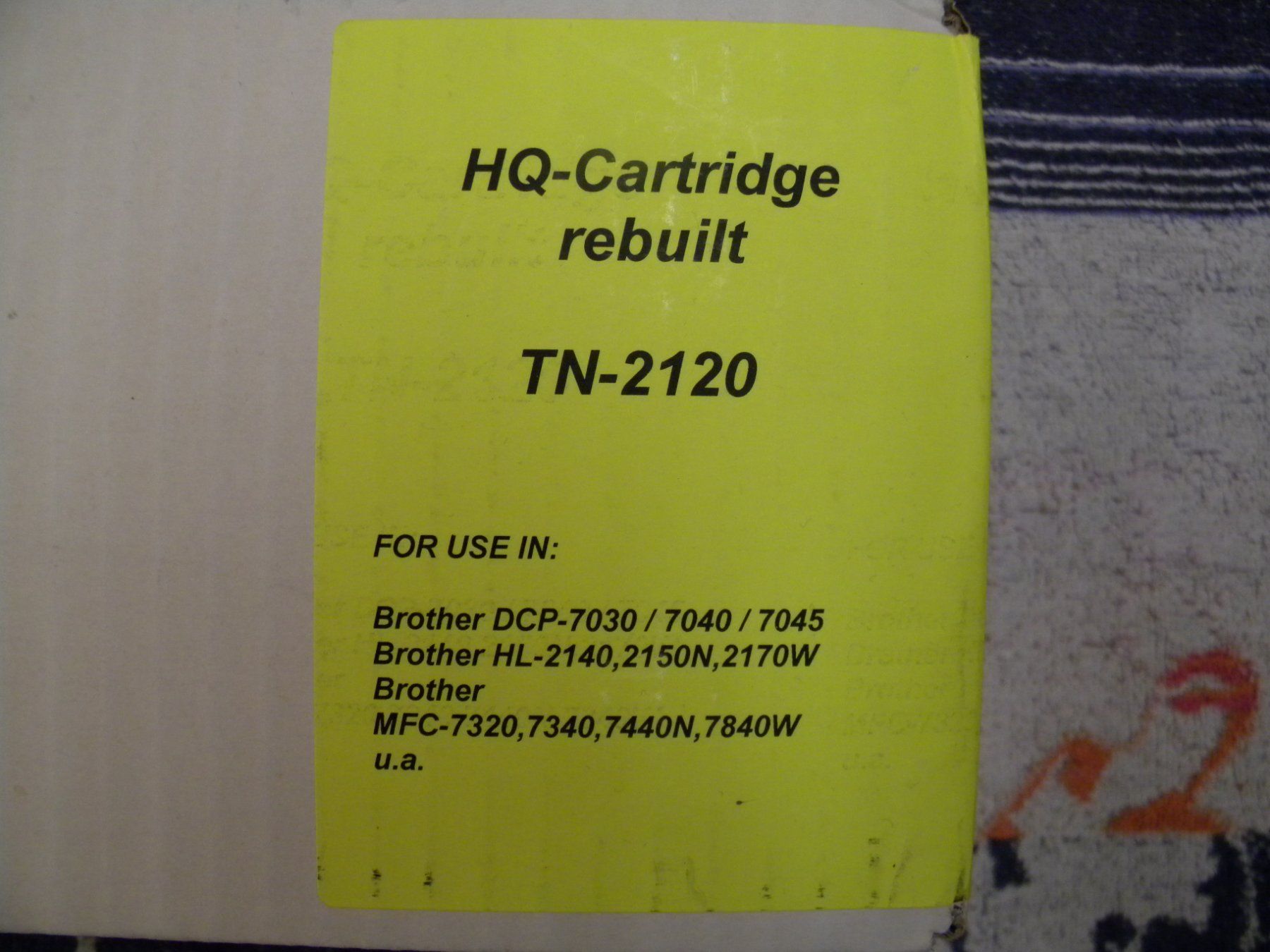 Cartucce per stampanti & toner: TN-2120 Toner – Nuovo e nell'imballaggio originale da Bühler venduto da Wini100 1