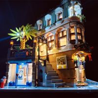 LED Light Kit fur - LEGO 10297 Boutique Hotel