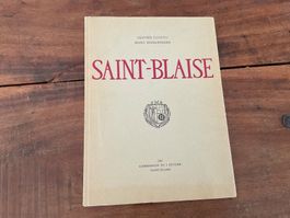 Saint-Blaise, Olivier Clottu, livre collector rare!