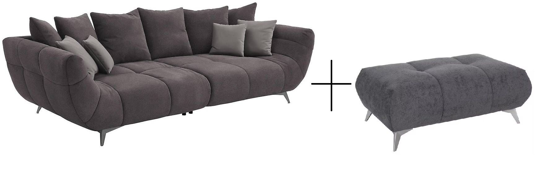 Sofas: Sofa + Hocker – D'occasion à Pfyn par Lzar