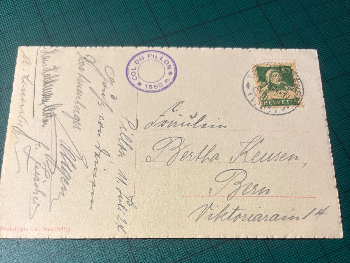 Cartes postales: AK Arnensee..1924. – D'occasion à Utzenstorf par Rose0303 1