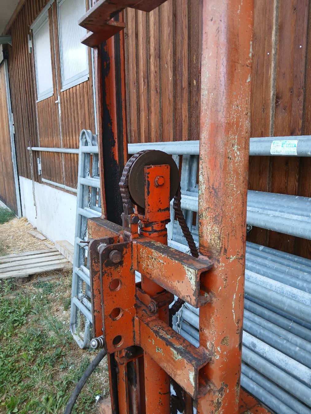 Chariots à fourches & chariots élévateur: Heckstapler für Traktor – D'occasion à Kirchdorf BE par Liechti99 1