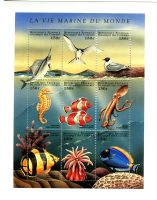 Block "Fische & Vögel". Komoren