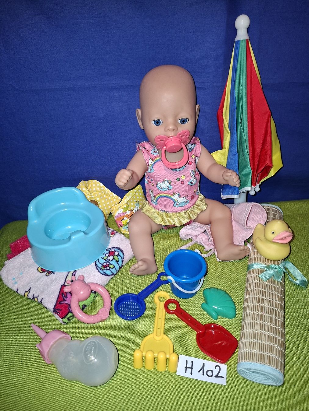 Zapf Creation Puppen: Baby born 36cm.,Badepuppe H102 – Gebraucht aus Aarberg von Fink010 1
