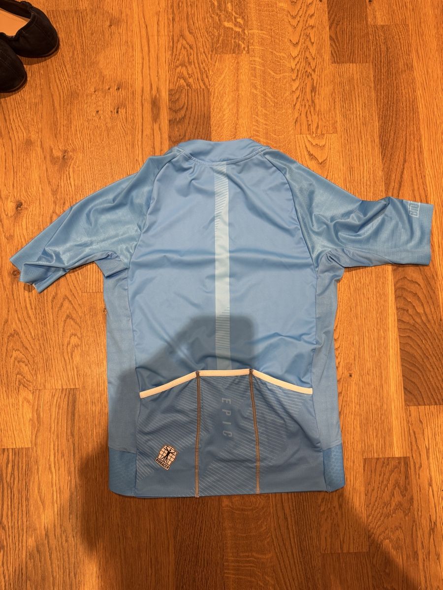 Canottiere & Pantaloni: BIORACER Blaue Rennrad Jersey – Usato da Wetzikon ZH venduto da hypebeast 3