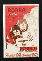 Propagandavignette Kroatien 1941/42