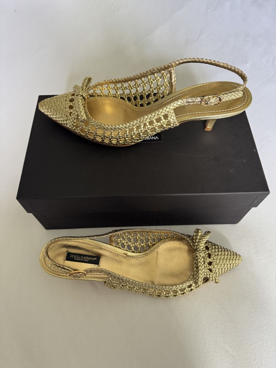 Dolce & Gabbana Damenschuhe: Dolce&Gabbana Slingback Pumps – Gebraucht aus Reichenburg von gabriela55 2