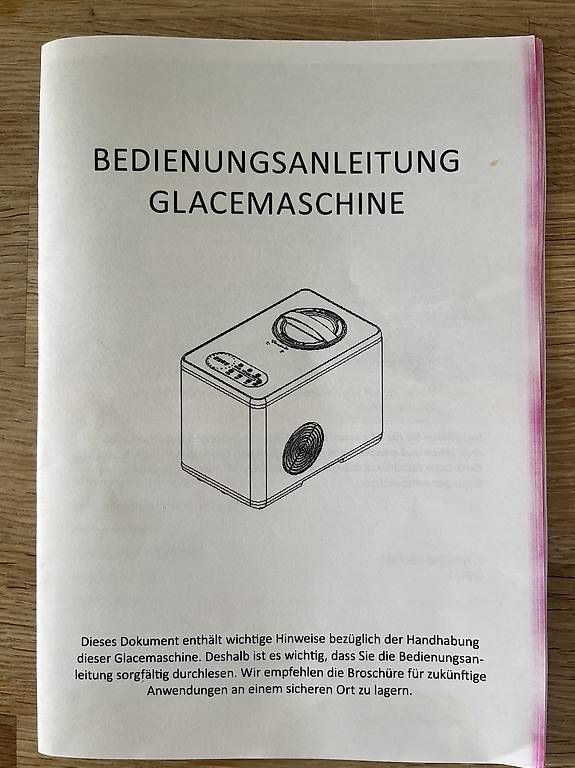 Küchengeräte: Machine a glace / Glacemaschine – Gebraucht aus Genève von alv_gj95 4
