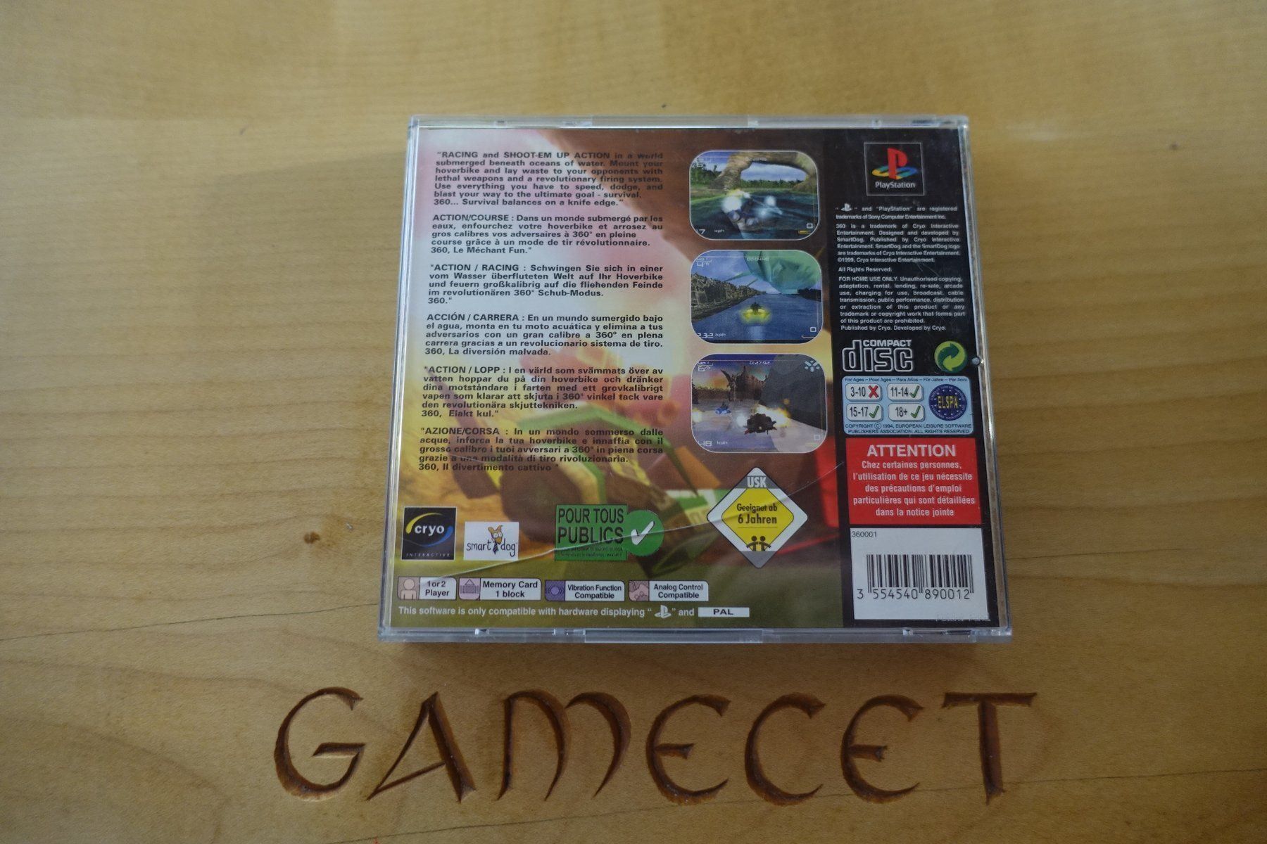 Sony Giochi: 360: Three Sixty – Usato da Steinach venduto da Gamecet 2