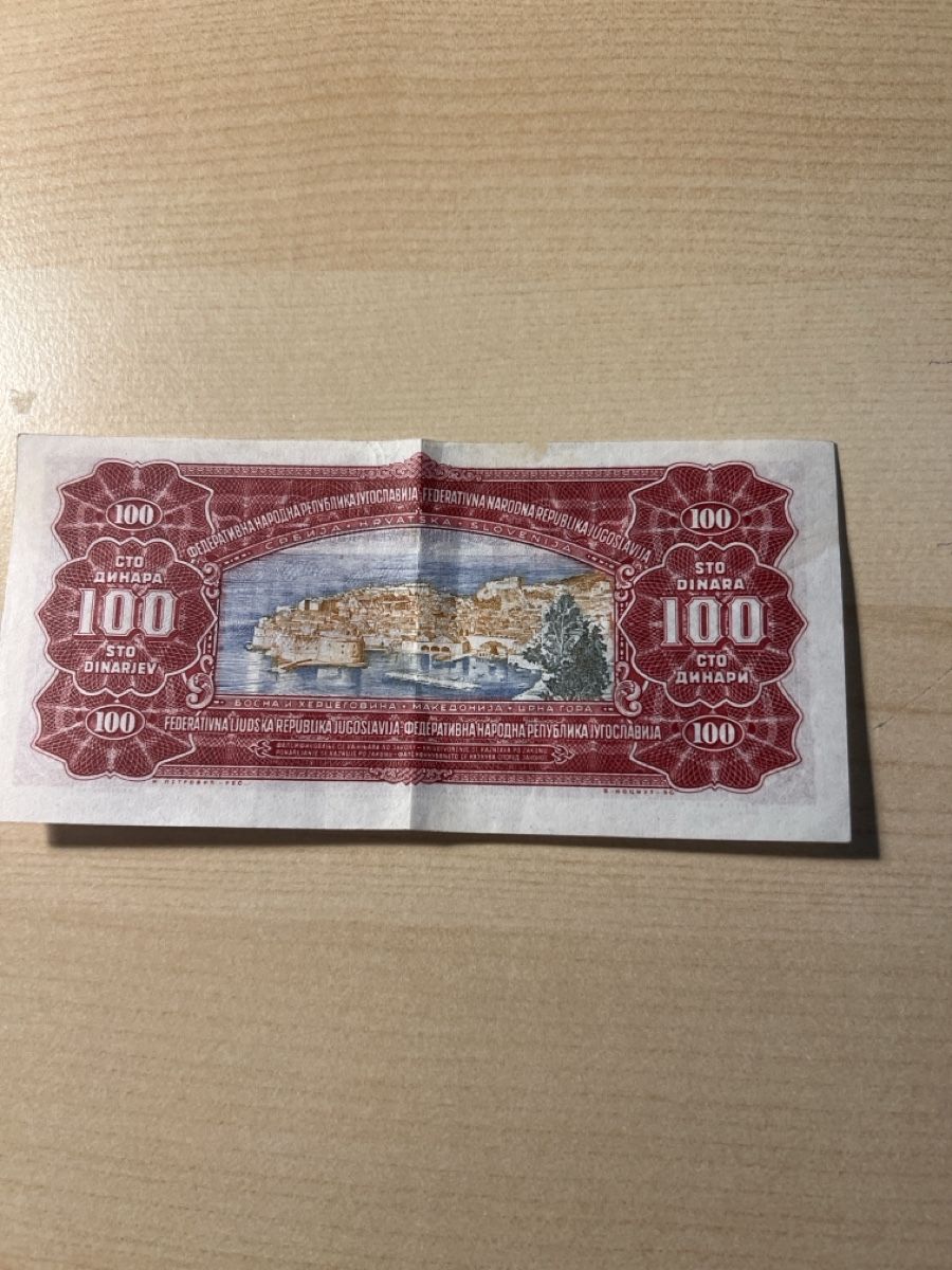 Banconote: 100 Dinar Schein – Usato da Ipsach venduto da Be44 1